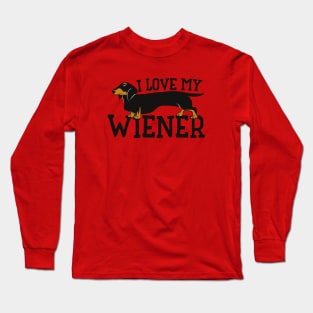 I love my Wiener Long Sleeve T-Shirt